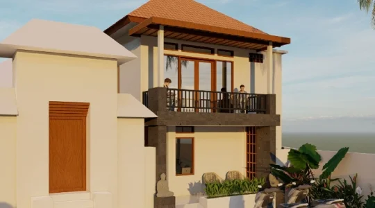 ゲストハウス完成予想図